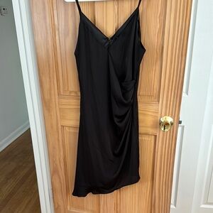 Elegant Black Slip Dress